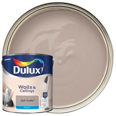 Dulux Matt Emulsion Paint - Soft Truffle 2.5L