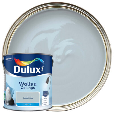 Dulux Matt Emulsion Paint - Coastal Grey 2.5L