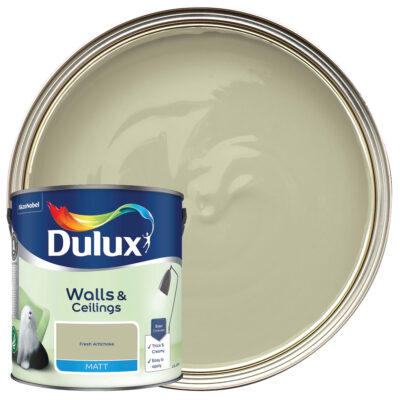 Dulux Matt Emulsion Paint - Fresh Artichoke 2.5L