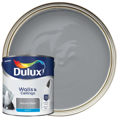 Dulux Matt Emulsion Paint - Natural Slate 2.5L