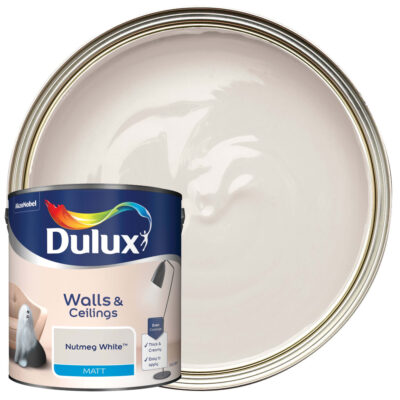 Dulux Matt Emulsion Paint - Nutmeg White 2.5L