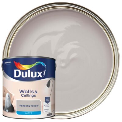Dulux Matt Emulsion Paint - Perfectly Taupe 2.5L