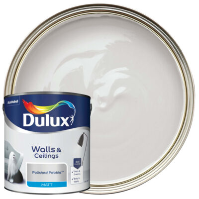 Dulux Matt Emulsion Paint - Polished Pebble 2.5L