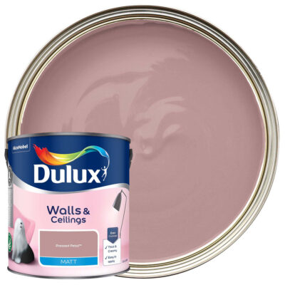 Dulux Matt Emulsion Paint - Pressed Petal 2.5L