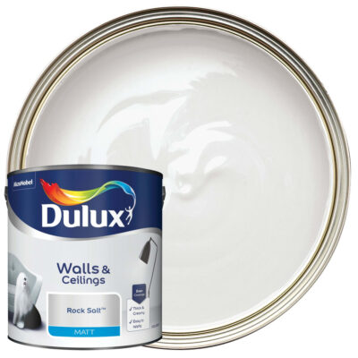 Dulux Matt Emulsion Paint - Rock Salt 2.5L