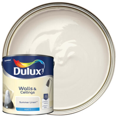Dulux Matt Emulsion Paint - Summer Linen 2.5L