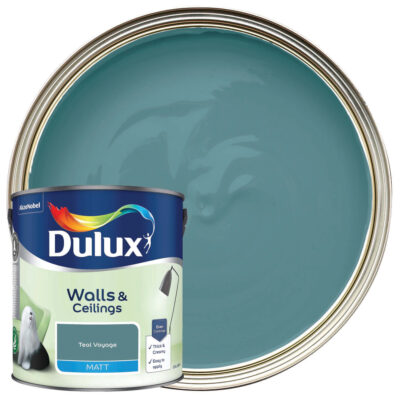Dulux Matt Emulsion Paint - Teal Voyage 2.5L