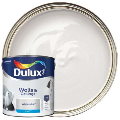 Dulux Matt Emulsion Paint - White Mist 2.5L