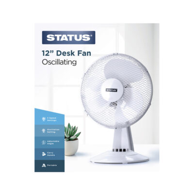 Status 12" Desk Fan